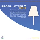 Profile Letter T 19x19 (Aluminum) - CA / Silver 1