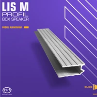Lis M Profil Box Speaker - CA / Silver