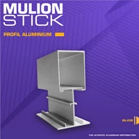 Mullion Stick (Curtain Wall) - CA / Silver