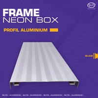 Frame / Rangka Neon Box Aluminium